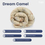 Ковдра "DREAM COLLECTION" CAMEL 200*210 см (microfiber) 