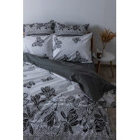Комплект постільної білизни ТЕП "Soft dreams" Black Butterfly, 70x70 полуторний