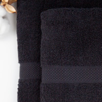 Рушник "Honey" 50*90 см (470 г/м2) Black