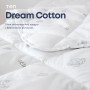 Ковдра "DREAM COLLECTION" COTTON 200*210 см (150г/м2) (microfiber) 