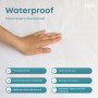 Водонепроникне простирадло "WATERPROOF" 80*200 см (бамбук) 