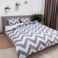 Комплект постільної білизни ТЕП "Happy Sleep" Grey Peak, 50x70 сімейний Комплект постільної білизни ТЕП "Happy Sleep" Grey Peak, 50x70 сімейний