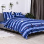 Комплект постільної білизни ТЕП "Soft dreams" Line Blue, 70x70 полуторний купити