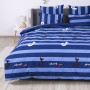 Комплект постільної білизни ТЕП "Soft dreams" Line Blue, 70x70 полуторний купити