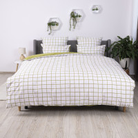 Комплект постільної білизни "ТЕП" Olive Check, 70x70 полуторний