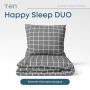 Комплект постільної білизни ТЕП "Happy Sleep Duo" Check, 70x70 двоспальний 