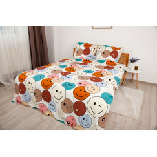 Комплект постільної білизни ТЕП "Happy Sleep Duo" Emojical, 70x70 євро