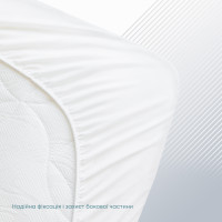 Наматрацник чохол "ECO BLANC" 80*200*30
