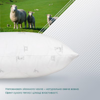 Подушка ПРИРОДА "MEMBRANA PRINT" PURE WOOL 50*70 см Подушка ПРИРОДА "MEMBRANA PRINT" PURE WOOL 50*70 см