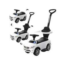 Каталка машинка-толокар 2 в 1 з батьківською ручкою (M3503C-1)