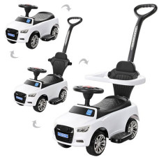 Каталка Audi машинка-толокар 2 в 1 з батьківською ручкою (M3503A-1)