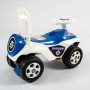 Каталка-толокар DOLONI Автошка музична біло-синя (00142/11UA)