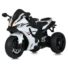 Електромотоцикл Bambi Yamaha R1 акумуляторний біло-чорний (M5823EL-1)