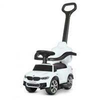 Каталка толокар Bambi Автомобіль зі звуковими ефектами 3в1 білий (M4784L-1)