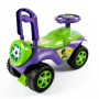 Каталка-толокар DOLONI Автошка музична фіолетово-зелена (00142/02UA)