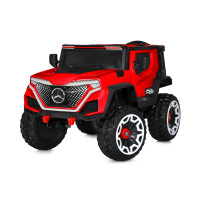 Електромобіль Mercedes 1х12V10AH 4х25W із світло-звуковмим ефектами червоний (M5912EBLR-3)