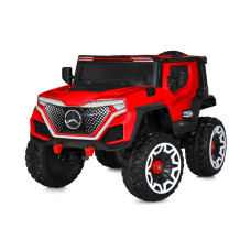 Електромобіль Mercedes 1х12V10AH 4х25W із світло-звуковмим ефектами червоний (M5912EBLR-3)