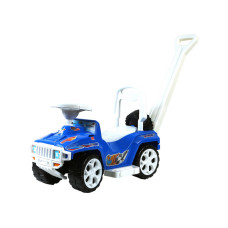 Каталка толокар Orion Оріончик з батьківською ручкою синя (OR856BL)