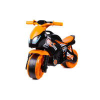 Толокар ТехноК мотоцикл чорно-помаранчевий 71 см (TH5767)