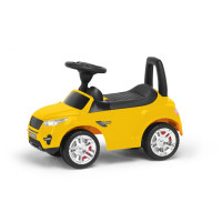 Каталка толокар Colorplast RR автомобіль без музики жовтий (2-005-Y)