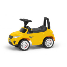 Каталка толокар Colorplast RR автомобіль без музики жовтий (2-005-Y)