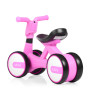 Каталка толокар мотоцикл 4 колеса звукові світлові ефекти світло рожевий (M4086-8)