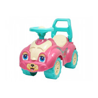 Каталка толокар ТехноК для прогулянок рожева з блакитним (TH0823)