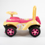 Каталка-толокар DOLONI Автошка музична жовто-рожева (00142/07UA)
