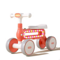 Каталка-толокар музична із світловими ефектами персикова (988PE)