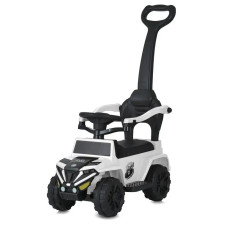 Каталка толокар 2 в 1 із музичними ефектами з батьківською ручкою та захисним бортом (M5805EL-1)