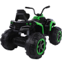 Дитячий електромобіль Tilly Car4KIDS Квадроцикл із звуковими ефектами зелений (T-7318GR)