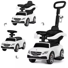 Каталка толокар Bambi Автомобіль зі звуковими ефектами білий (639-1)
