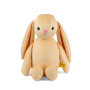 М'яка іграшка Цукерниця KidsQo Зайчик Хагсі 24см бежевий (KD728)