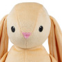 М'яка іграшка Цукерниця KidsQo Зайчик Хагсі 24см бежевий (KD728)