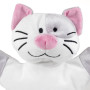 М'яка іграшка Попелюшка Рукавичка для цукерок Кіт Мяу 28см (ZL446)