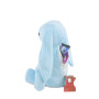 М'яка іграшка Цукерниця KidsQo Зайчик Хагсі 24см блакитний (KD729)