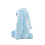 М'яка іграшка Цукерниця KidsQo Зайчик Хагсі 24см блакитний (KD729)