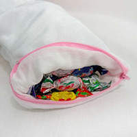 М'яка іграшка Попелюшка Рукавичка для цукерок Заєць Сніжок 40см білий (ZL4471)