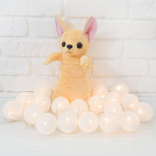 М'яка іграшка Попелюшка Рукавичка для цукерок собака Чихуахуа 35см (ZL295)