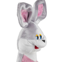 Чохол під шампанське і цукерки Попелюшка Заєць Сніжок 59см (ZL451)