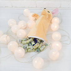 М'яка іграшка Попелюшка Рукавичка для цукерок собака Чихуахуа 35см (ZL295)