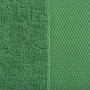Рушник махровий 50х90 Viluta Бордюр Соти Темно-зелений