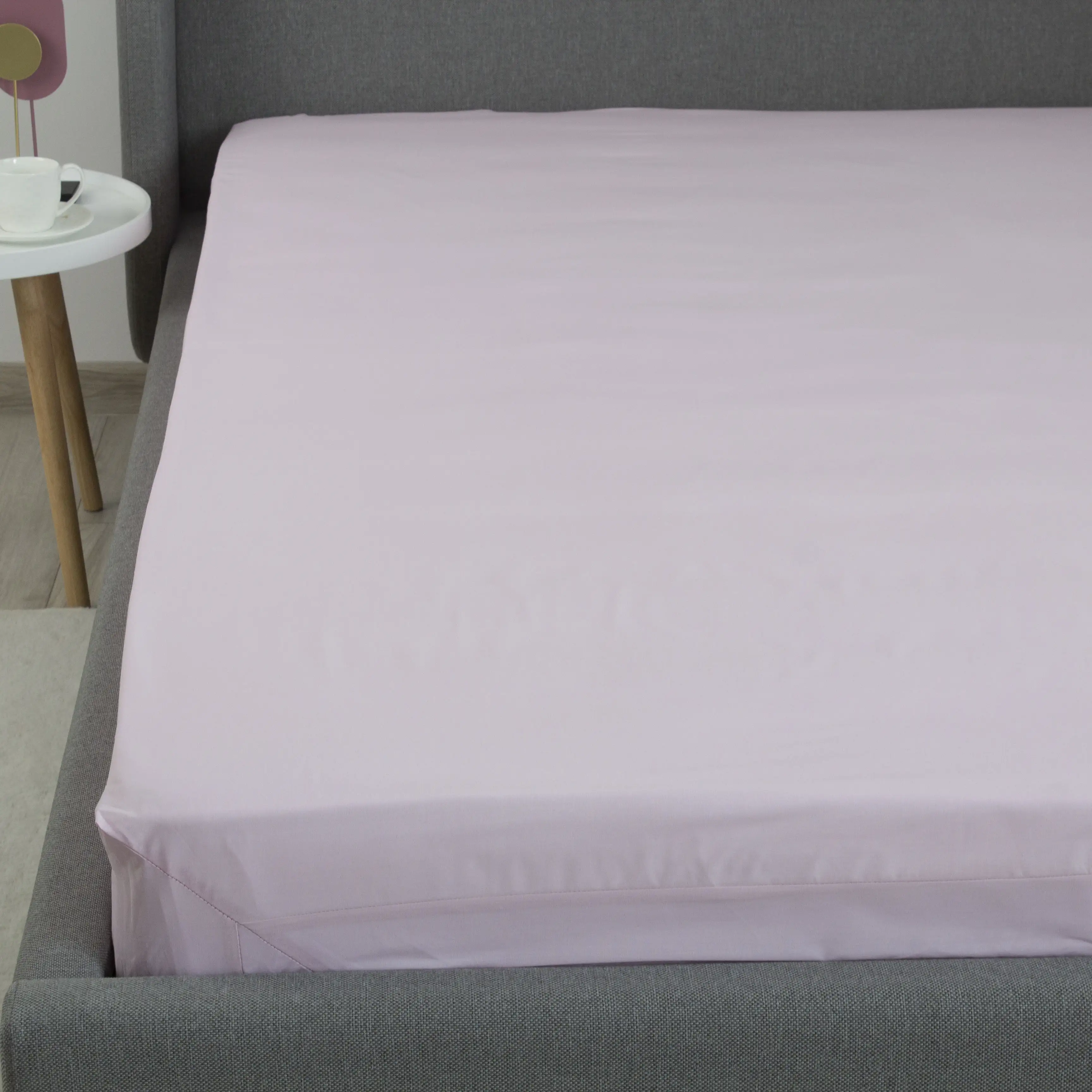 Простирадло "НАТХНЕННЯ" з резинкою Light Pink, 120x200