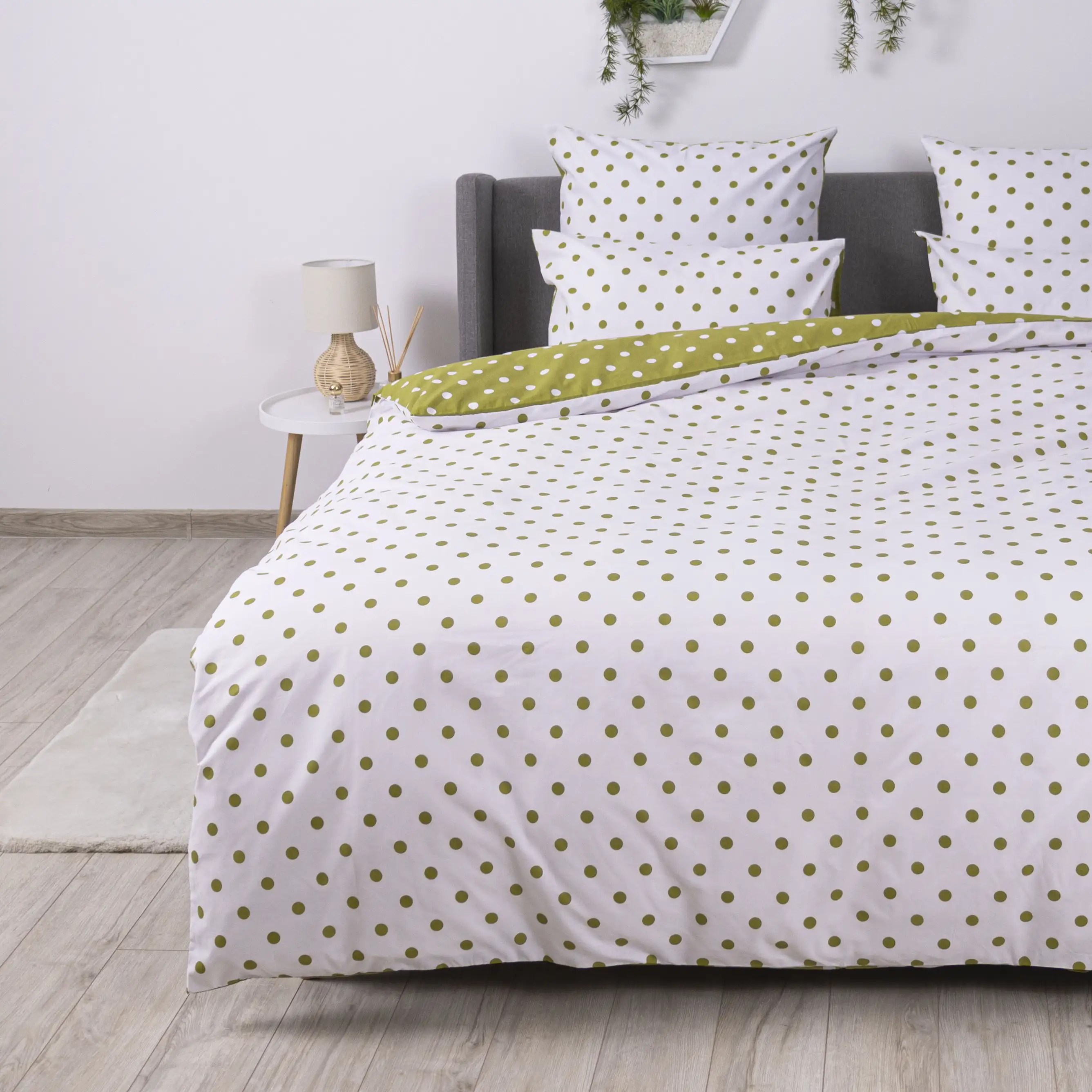 Постільна білизна ТЕП "Happy Sleep" Olive Dots, 50x70, двоспальна