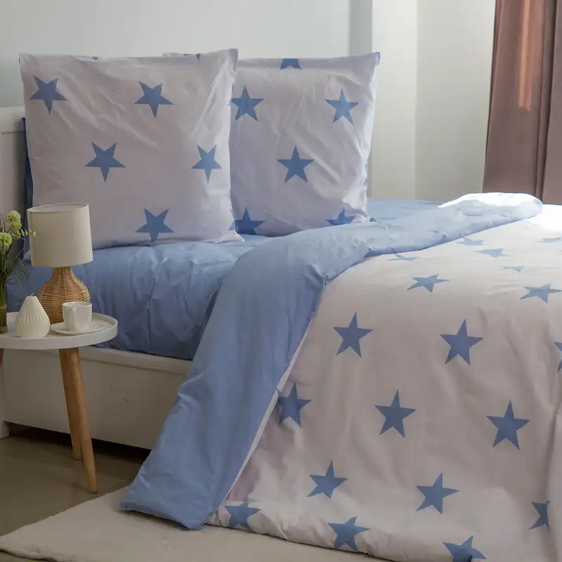 Постільна білизна ТЕП "Soft dreams" Morning Star Blue, 70x70, полуторна