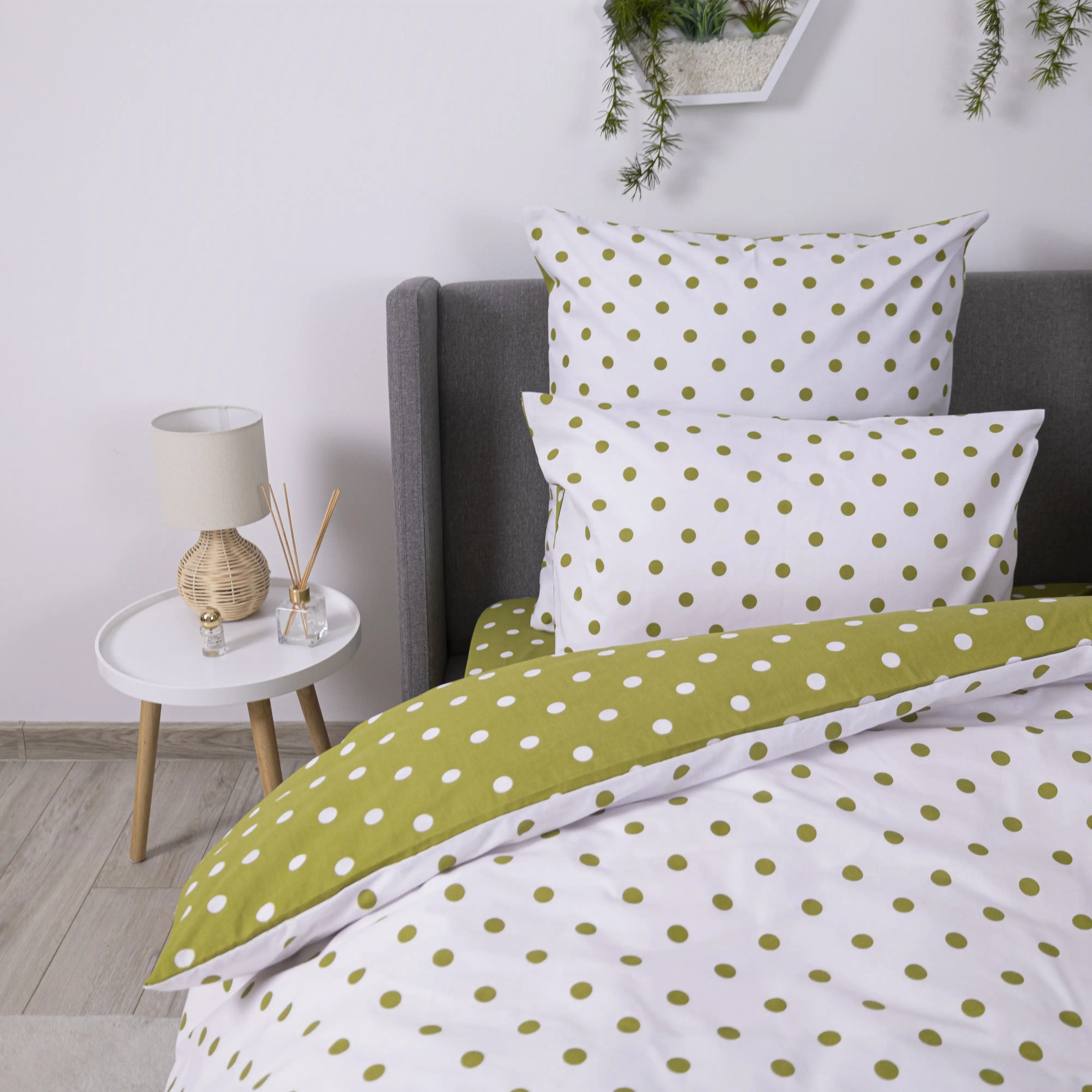 Постільна білизна ТЕП "Happy Sleep" Olive Dots, 50x70, двоспальна