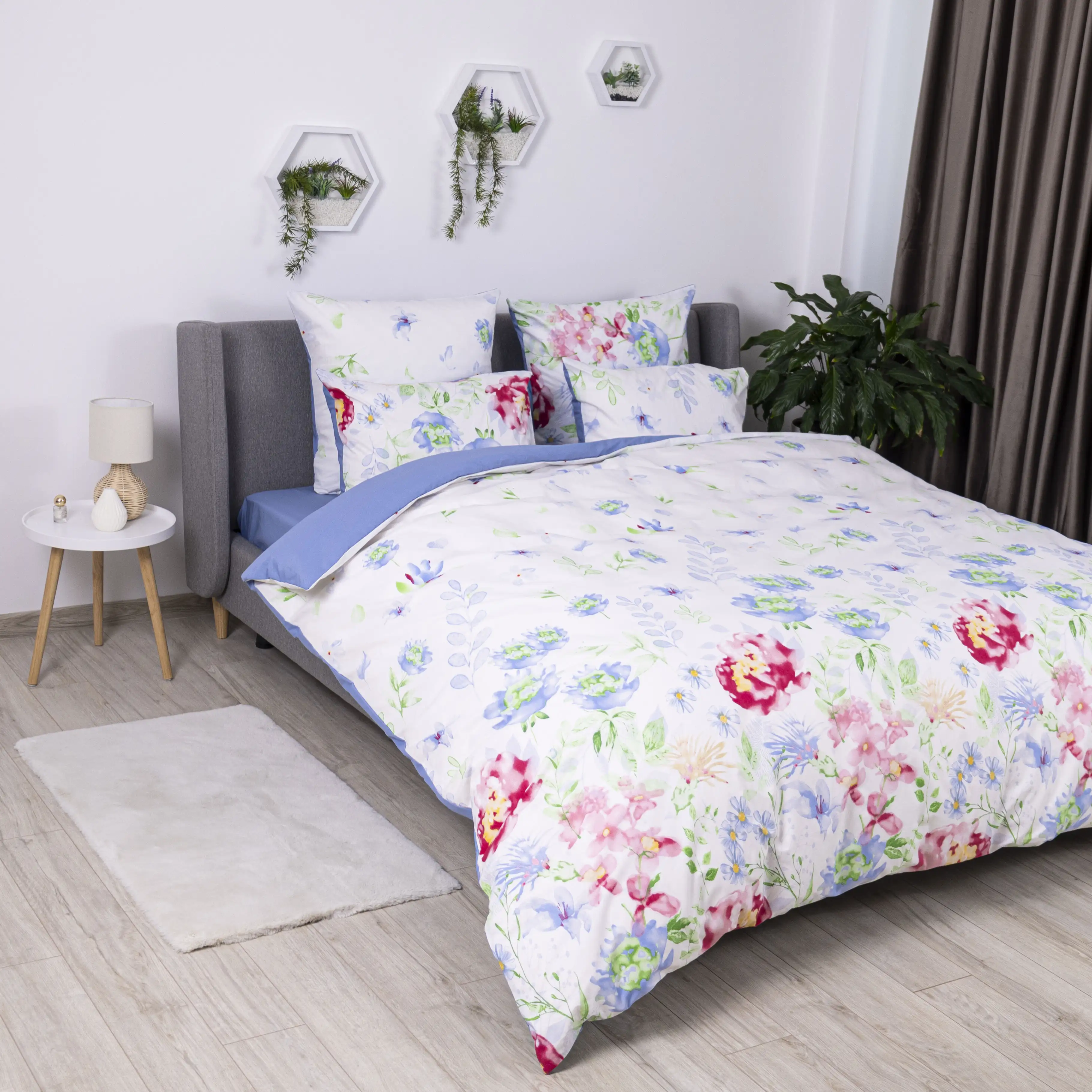 Постільна білизна ТЕП "Soft dreams" Акварельна розкіш, 70x70, євро