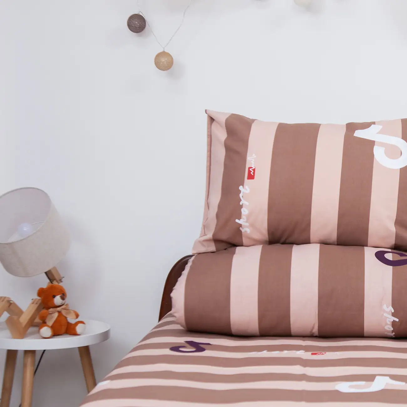 Постільна білизна ТЕП "Soft dreams" Тренди (коричневий), 50x70, підліткова
