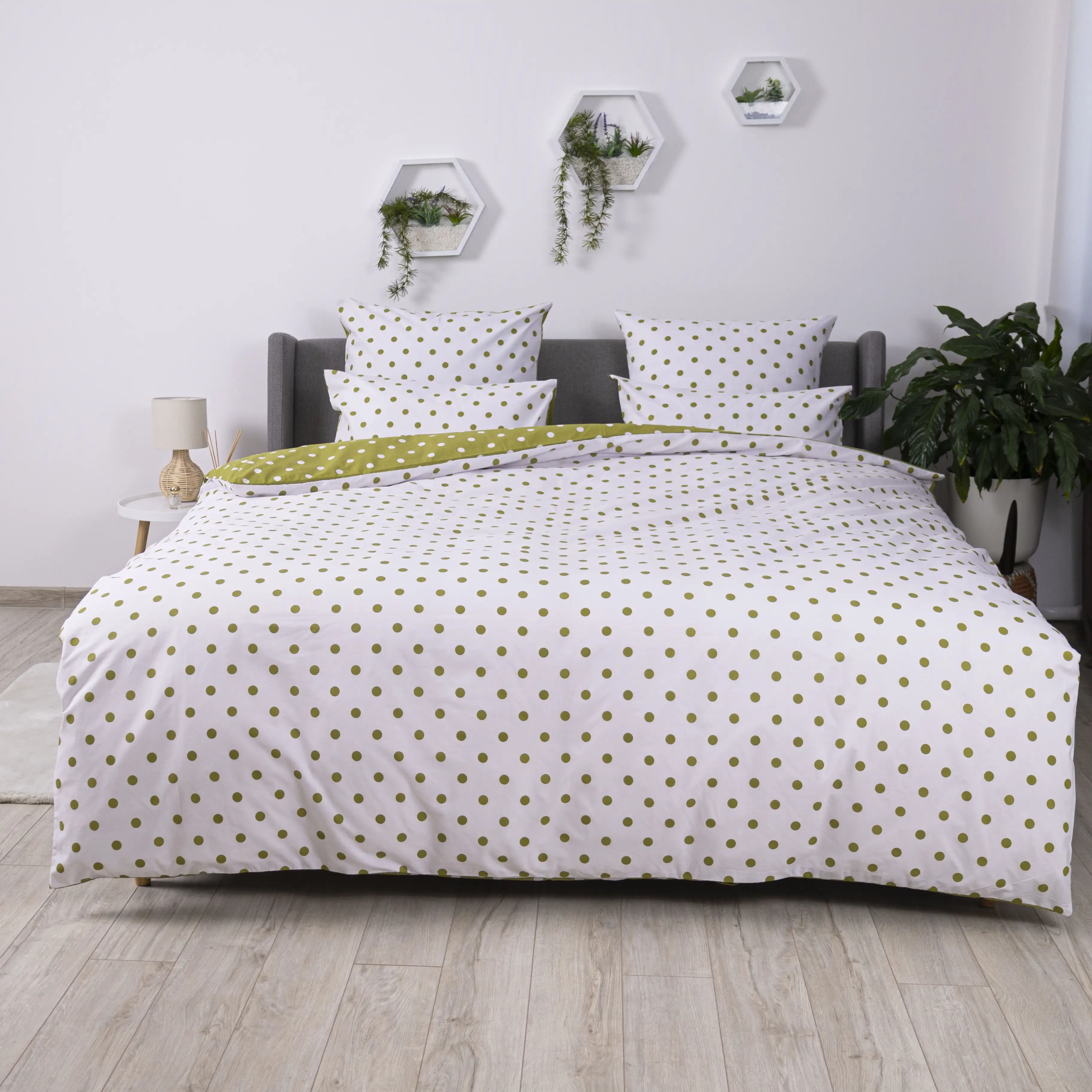 Постільна білизна "ТЕП" Olive Dots, 70x70, сімейна