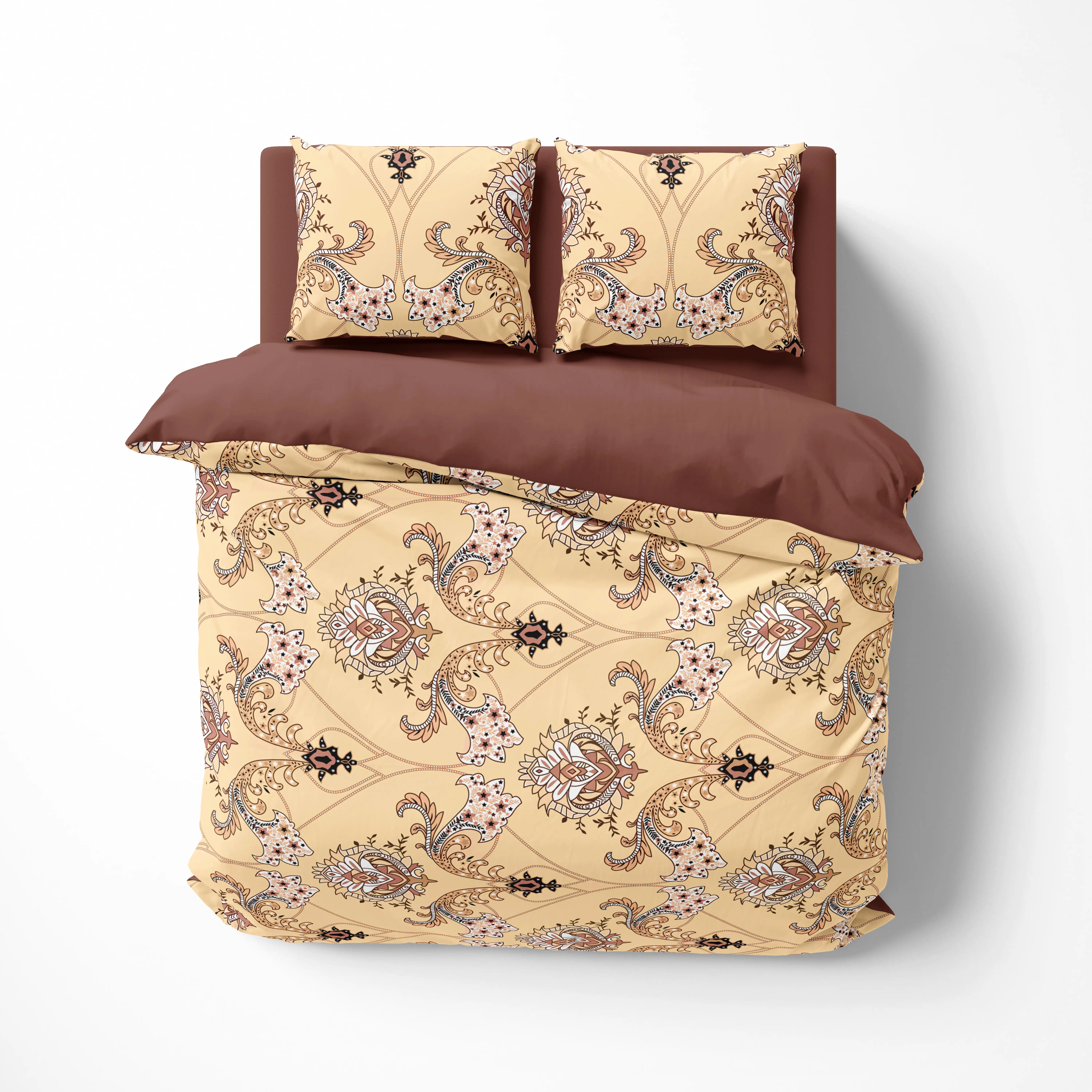 Постільна білизна ТЕП "Soft dreams" Chocolate Fusion, 70x70, євро
